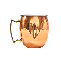 Monogrammed Moscow Mules