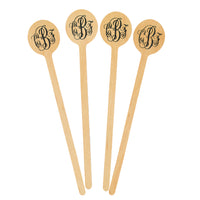 Personalized Wood Stir Sticks