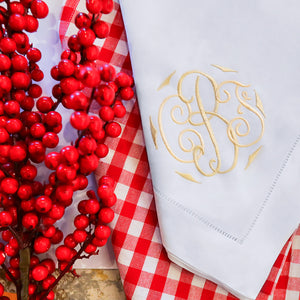 Red Bistro Napkin S/6