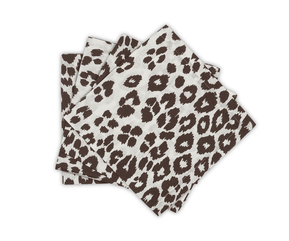 Iconic Leopard Napkins by Matouk