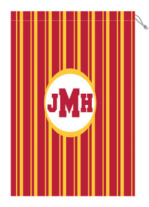 Monogrammed Iowa Laundry Bag for Him