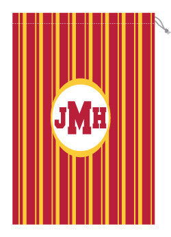 Monogrammed Iowa Laundry Bag for Him