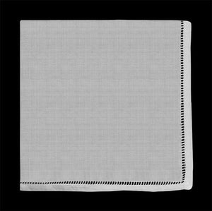 Linen Hemstitch Hanky