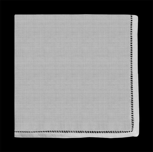 Linen Hemstitch Hanky