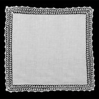 Wide Lace Edge Hanky