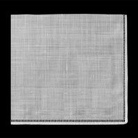 Linen Spoke Edge Hanky