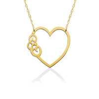 Heart with Script Initial

