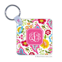 Bright Floral Key Chain