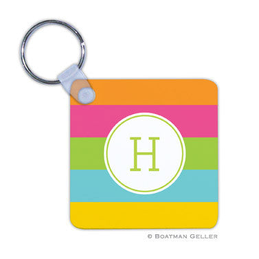 Bold Stripe Key Chain