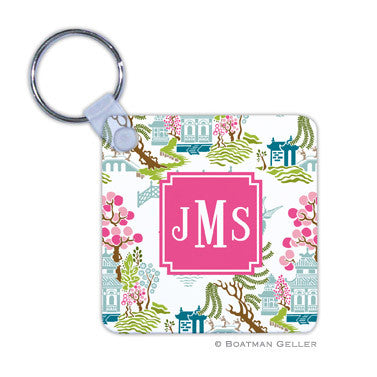 Chinoiserie Spring Key Chain