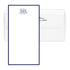 Chesapeake Classic Monogram Bordered Card