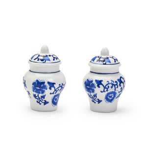 Mini Ginger Jar Salt and Pepper Shaker Set