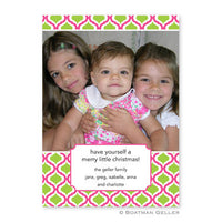 Kate Raspberry & Green Photocard