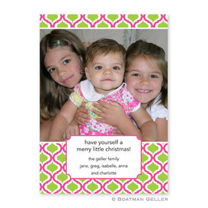 Kate Raspberry & Green Photocard