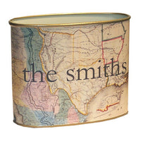 South Central Map Letter Box