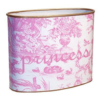 Pink Toile Letter Box