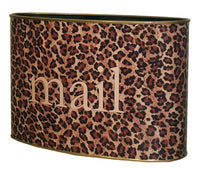 Leopard Letter Box
