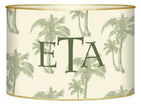 Sage Palms Letter Box
