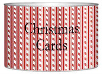 Candy Cane Stripe Letter Box
