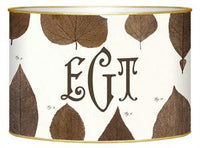Brown Leaves Letter Box
