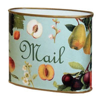 Fruit on Aqua Letter Box