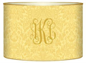 Buttercup Damask Letter Box