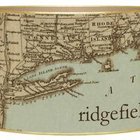 Antique Northeast Map Letter Box