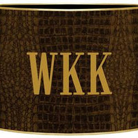 Brown Mock Crock Letter Box
