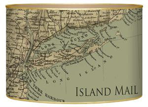 Long Island Antique Map Letter Box