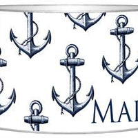 Vintage Anchor White Letter Box