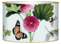 Pink Peony & Butterfly Letter Box
