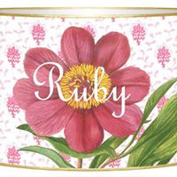 Pink Peony Letter Box