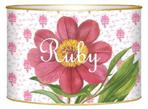 Pink Peony Letter Box