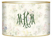 Pastel Toile Letter Box
