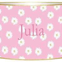 Large Pink Daisy Letter Box