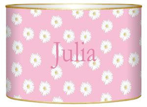 Large Pink Daisy Letter Box