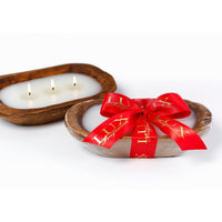 Holiday Lux Dough Bowl Candle