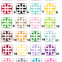 Lattice Coaster (25 Colors)