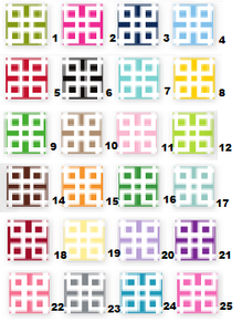 Lattice Coaster (25 Colors)