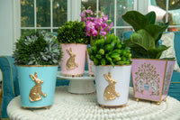 Regency Collection Rabbit Round Cachepot
