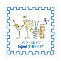 Rosanne Beck Liquid Therapy Cocktail Napkins