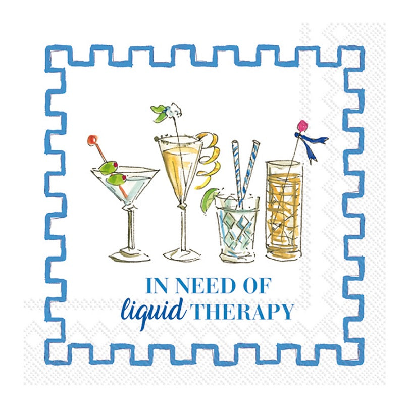 Rosanne Beck Liquid Therapy Cocktail Napkins