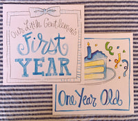 Baby Milestone Cards
