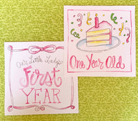 Baby Milestone Cards

