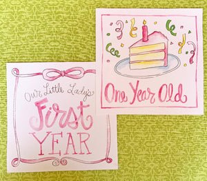 Baby Milestone Cards