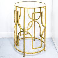 MODERN FORMS ACCENT TABLE
