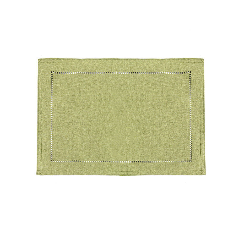 Green Linen Placemat