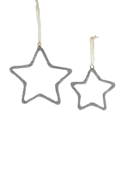Beaded Star Ornaments