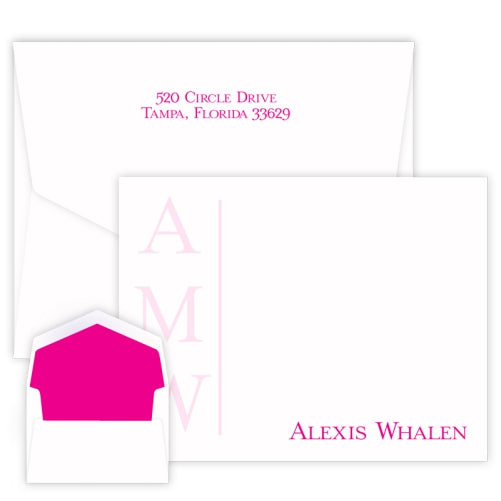 Morgan Raised Ink Flat Apex Card