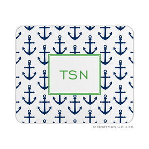 Anchors Navy Mouse Pad